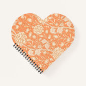 ウィリアム・モリス・ワイルドチューリップ有名パターン ノートブック (正面)