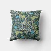 ウィリアム·モリス·ワカメ クッション (裏面)