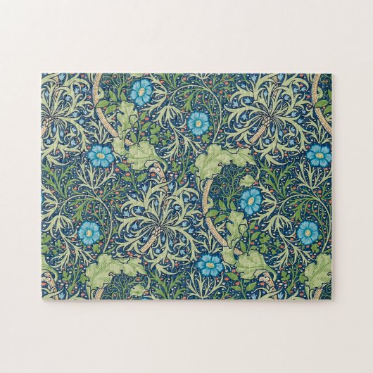 ウィリアム・モリス・ワカメ ジグソーパズル (横)