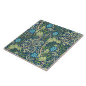 ウィリアム・モリス・ワカメ タイル (側面)