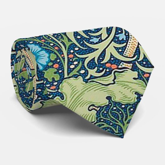 ウィリアム・モリス・ワカメ ネクタイ (ロール)