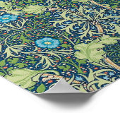 ウィリアム・モリス・ワカメ ポスター (角)