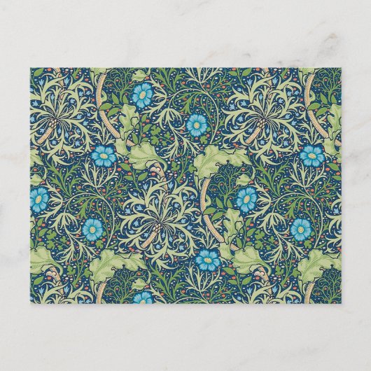 ウィリアム・モリス・ワカメ ポストカード (正面)