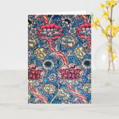 ウィリアム・モリス・ワンデル カード (黄色い花)