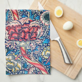 ウィリアム・モリス・ワンデル キッチンタオル (四つ折り)