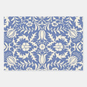 ウィリアム・モリス、ヴィンテージフローラル・パターン、 ラッピングペーパーシート (正面3)