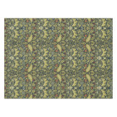 ウィリアム・モリス・ヴィンテージ・アカンサス花柄 テーブルクロス (正面(横))