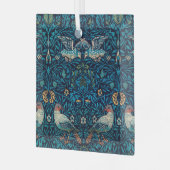 ウィリアム・モリス・ヴィンテージ・クリスマス ガラスオーナメント (正面左)