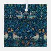 ウィリアム・モリス・ヴィンテージ・クリスマス ガラスオーナメント (裏面)