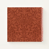 ウィリアム・モリス・ヴィンテージ・クリスマス ノートブック (裏面)