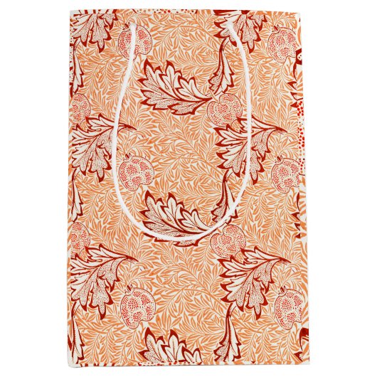 ウィリアム・モリス・ヴィンテージ・クリスマス ミディアムペーパーバッグ (正面)