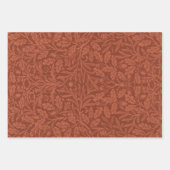 ウィリアム・モリス・ヴィンテージ・クリスマス ラッピングペーパーシート (正面3)