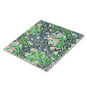 ウィリアム・モリス・ヴィンテージ・バウワーの図案 タイル (側面)