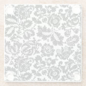 ウィリアム・モリス・ヴェネツィア・ダマスク・ブロケード ガラスコースター (裏面)