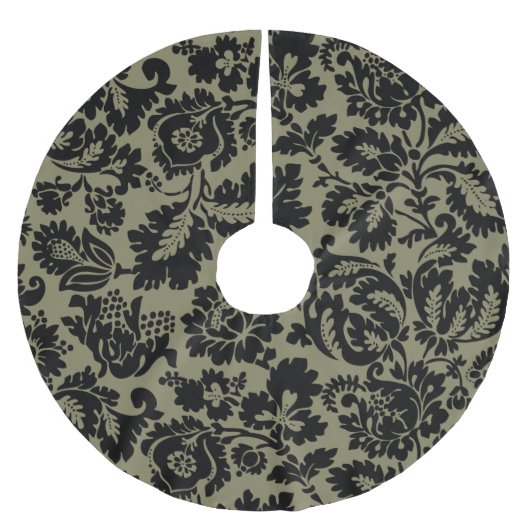 ウィリアム・モリス・ヴェネツィア・ダマスク・ブロケード ブラッシュドポリエステルツリースカート (正面)