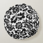 ウィリアム・モリス・ヴェネツィア・ダマスク・ブロケード ラウンドクッション (裏面)