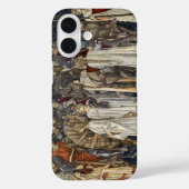ウィリアム・モリス 中世の騎士 タペストリー デザイン Case-Mate iPhoneケース (裏面)