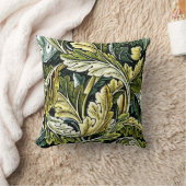 ウィリアム・モリス・人気があるアカンサス・パターン クッション (ブランケット)