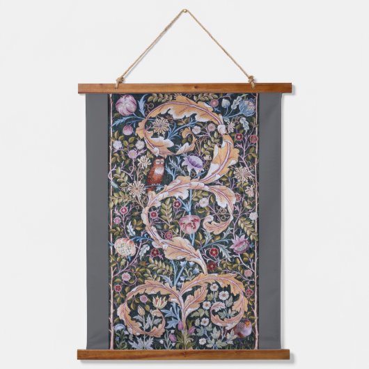 ウィリアム・モリス 吊り下げ型タペストリー (正面)