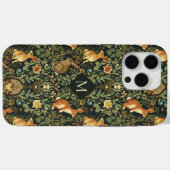 ウィリアム・モリス 森の花とウサギのクリスマス Case-Mate iPhoneケース (裏面 (横))
