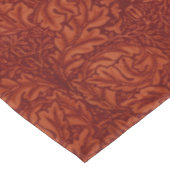 ウィリアム・モリス：深い・レッド・アカンサス・タブレクロス テーブルクロス (アングル)