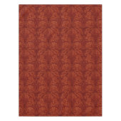 ウィリアム・モリス：深い・レッド・アカンサス・タブレクロス テーブルクロス (正面)