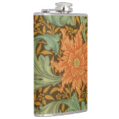 ウィリアム・モリス・独身のステム・パターン・アールヌーボー フラスク (右)