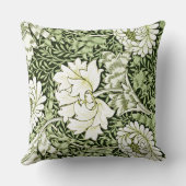ウィリアム・モリス – 菊の模様 クッション (裏面)