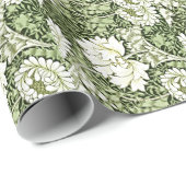 ウィリアム・モリス – 菊の模様 ラッピングペーパー (ロールコーナー)