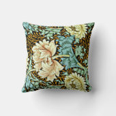 ウィリアム・モリス – 菊 クッション (裏面)