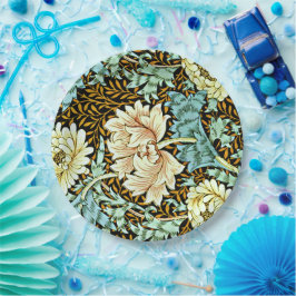 ウィリアム・モリス – 菊 ペーパープレート