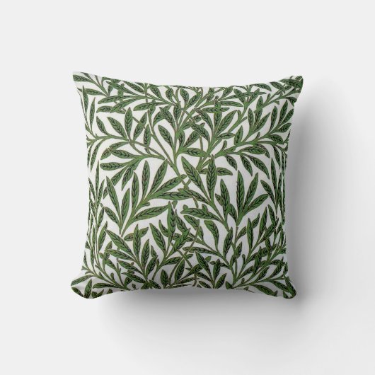 ウィリアム・モリス"葉" クッション (正面)