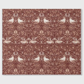 ウィリアム・モリス「鳥」 2 ラッピングペーパー (フラット)