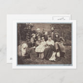 ウィリアム・モリス(1834-96)エドワード・バーン=ジョーンズ卿(1) ポストカード (正面/裏面)