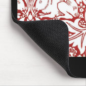 ウィリアム・モリス- Brerのウサギ マウスパッド (コーナー)