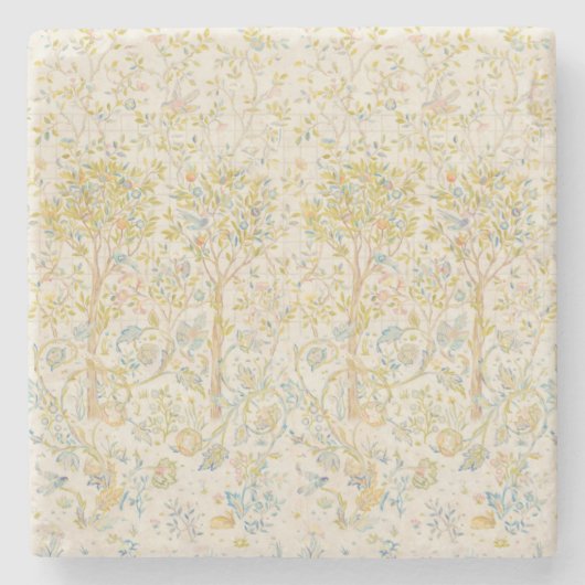 ウィリアム・モリス「Melsetter」2 ストーンコースター (正面)