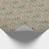 ウィリアム・モリスCorncockle ラッピングペーパー (角)