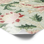 ウィリアム・モリスCrayの花のラファエロ前の画家のヴィンテージ フォトプリント (角)