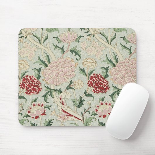 ウィリアム・モリスCrayの花のラファエロ前の画家のヴィンテージ マウスパッド (マウス)