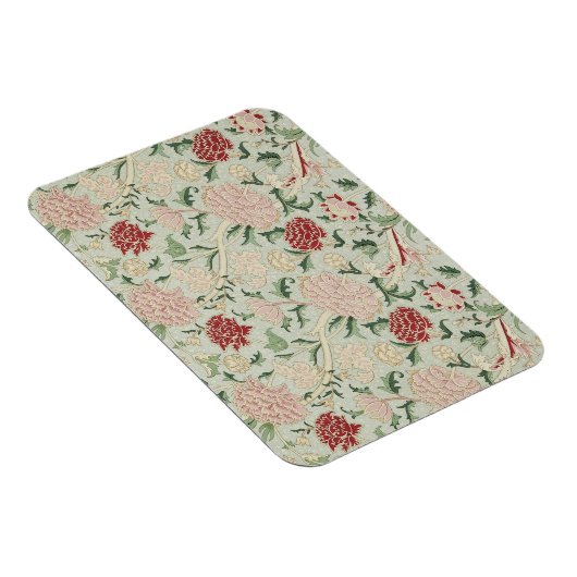 ウィリアム・モリスCrayの花のラファエロ前の画家のヴィンテージ マグネット (右側)