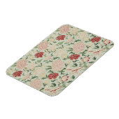 ウィリアム・モリスCrayの花のラファエロ前の画家のヴィンテージ マグネット (左側)