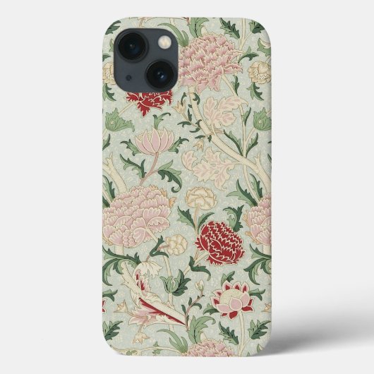 ウィリアム・モリスCrayの花のラファエロ前の画家のヴィンテージ Case-Mate iPhoneケース (裏面)