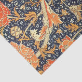 ウィリアム・モリスCray花のアールヌーボーのパターン 薄葉紙 (詳細)