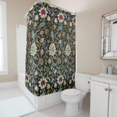 ウィリアム・モリスEvenlodeのシャワー・カーテン シャワーカーテン (インサイチュ)