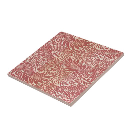 ウィリアム・モリスLarkspur タイル (側面)