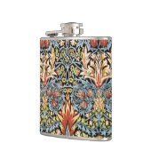 ウィリアム・モリスSnakesheadのデザイン フラスク (左)