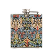 ウィリアム・モリスSnakesheadのデザイン フラスク (裏面)