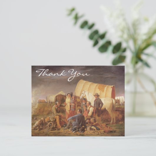 ウィリアム・ラニーによるPrairieでのアドバイス、ありがとうございます ポストカード (スタンド正面)