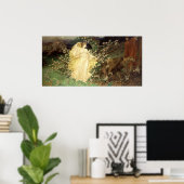 ウィリアム・リッチモンド著の金星とアンセス(1890年) ポスター (ホームオフィス)