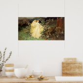 ウィリアム・リッチモンド著の金星とアンセス(1890年) ポスター (キッチン)